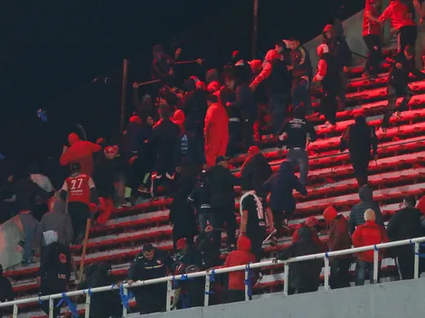 Sacan a la luz el audio del hincha de U de Chile que luchó por su vida tras caer desde la tribuna de Independiente