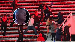 El presidente de Independiente leyó un descargo oficial del club y se refirió al informe presentado en CONMEBOL.