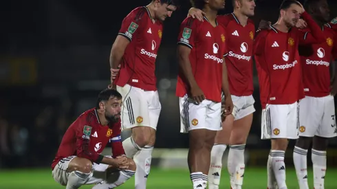 Manchester United fue eliminado de la EFL Cup.