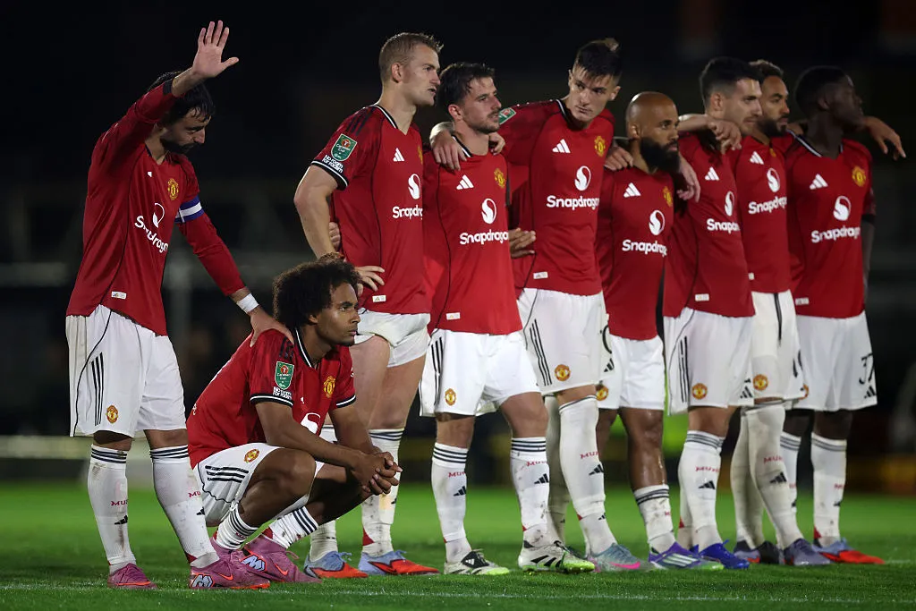 Manchester United quedó eliminado con el Grimsby Town en penales. (Getty)