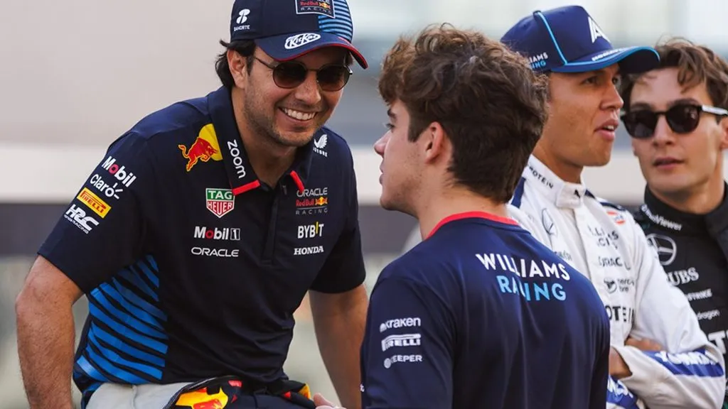 Colapinto se mostró contento del regreso de Checo Pérez a la F1. (Archivo)