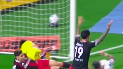 River reclamó un penal sobre Gonzalo Montiel.