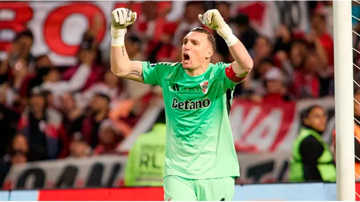 El record histórico que alcanzó Franco Armani tras ganar otra serie de penales con River