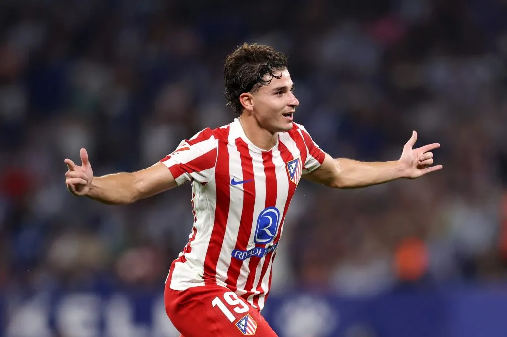 Julián Álvarez, el favorito de Luis Suárez. (Foto de Getty).