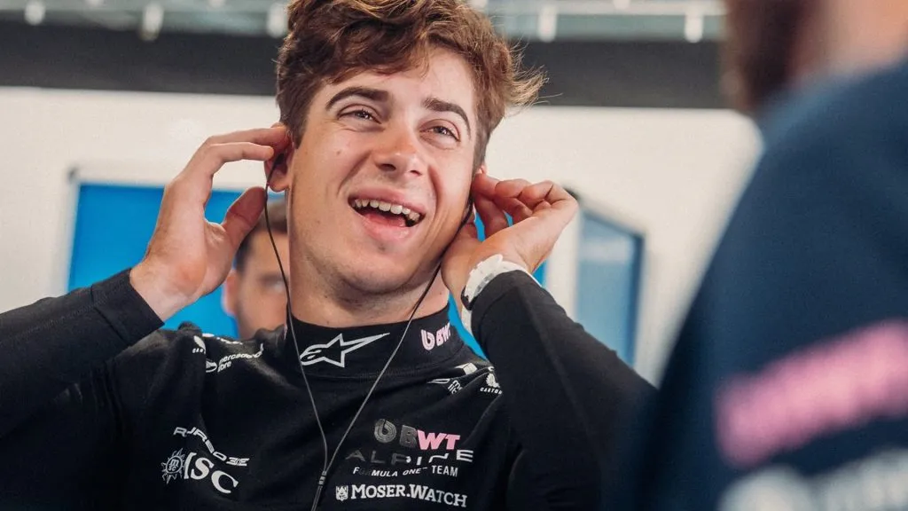 La reacción de Colapinto tras descubrir que quedó noveno en la FP2