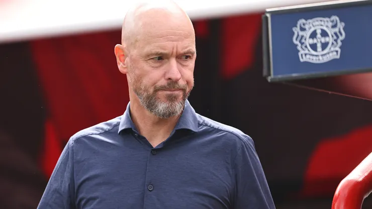 Erik Ten Hag, entrenador neerlandés de Bayer Leverkusen.