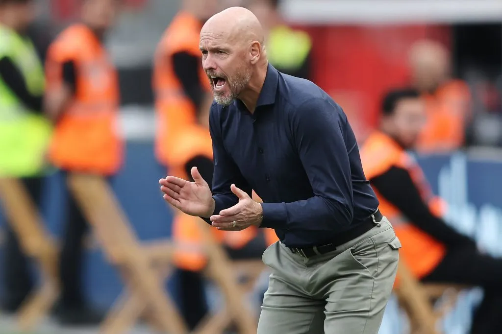 Erik Ten Hag, director técnico neerlandés de Bayer 04 Leverkusen. (Getty Images)