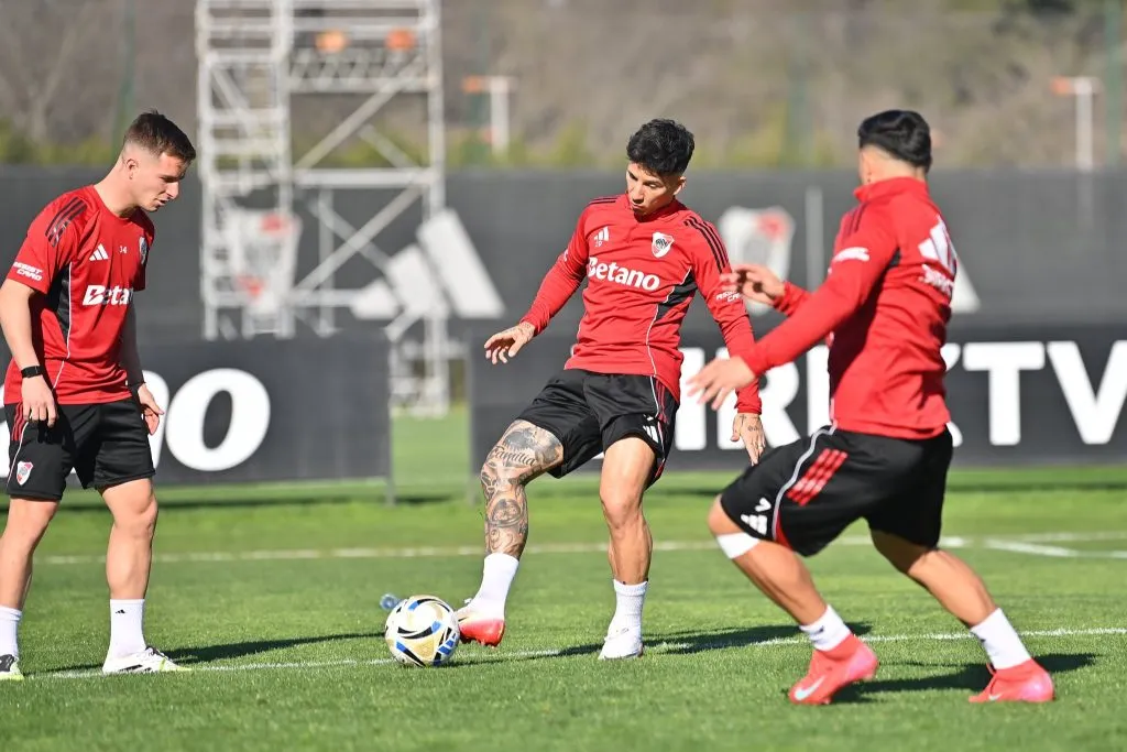 El Millonario ultima detalles para recibir a San Martín de San Juan. (Foto de River en X).