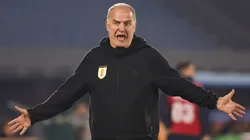 Marcelo Bielsa, director técnico argentino de la Selección de Uruguay.