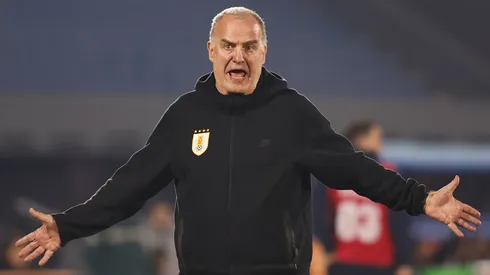 Marcelo Bielsa, director técnico argentino de la Selección de Uruguay.