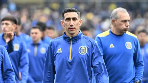 Ángel Di María, futbolista de Rosario Central.