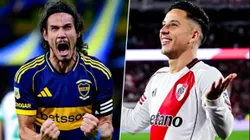 Boca y River, pendientes de los movimientos de la tabla anual.