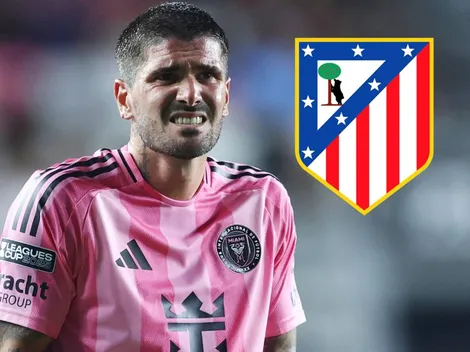 Hinchas del Atlético de Madrid extrañan a De Paul