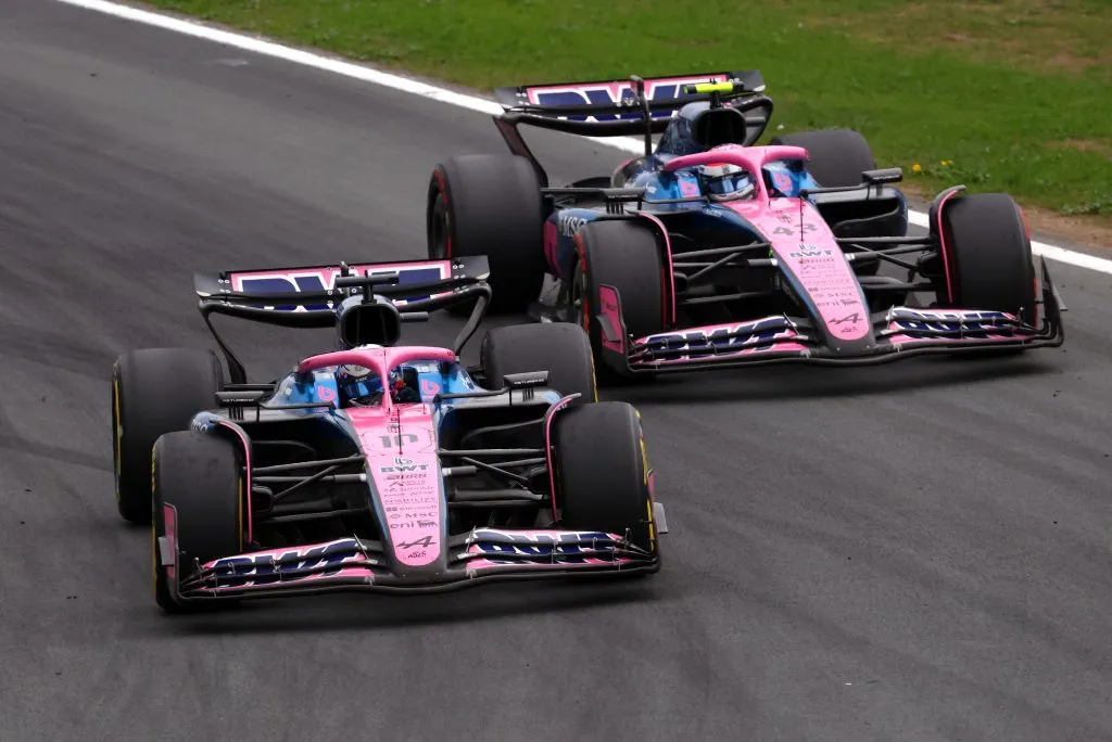 Gasly y Colapinto en el GP de Países Bajos. (Foto: Getty).