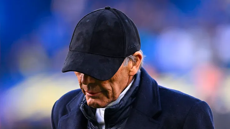 Miguel Ángel Russo durante su más reciente paso por Boca.