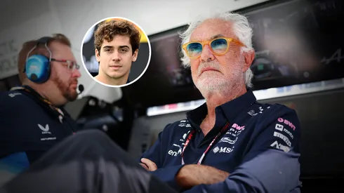 Flavio Briatore y Franco Colapinto, integrantes relevantes de Alpine en la Fórmula 1.