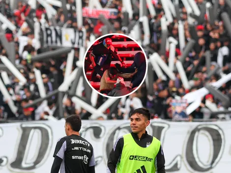 En pleno clásico, la barra de Colo Colo amenazó a Independiente y se burló de U de Chile con el mismo mensaje