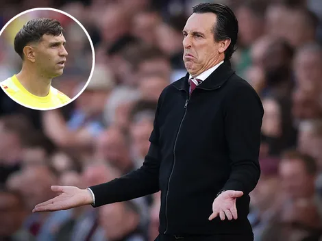 La sentencia de Unai Emery que confirmaría en qué club jugará Dibu Martínez mientras Manchester United espera: "Se terminó el tiempo"