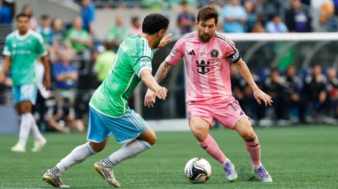 Messi, titular con Inter Miami en la final de la Leagues Cup.