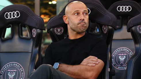 Javier Mascherano, director técnico argentino de Inter Miami.