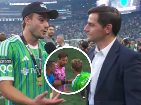 Pepo De La Vega habló sobre su cruce con Messi