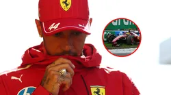 La prensa italiana sigue atacando a Hamilton por su presente en Ferrari