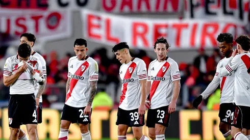 Los futbolistas de River.