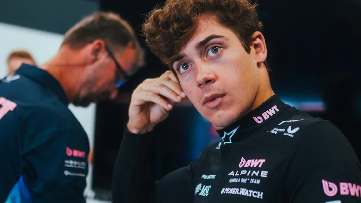 Franco Colapinto y un curioso encuentro en Zandvoort