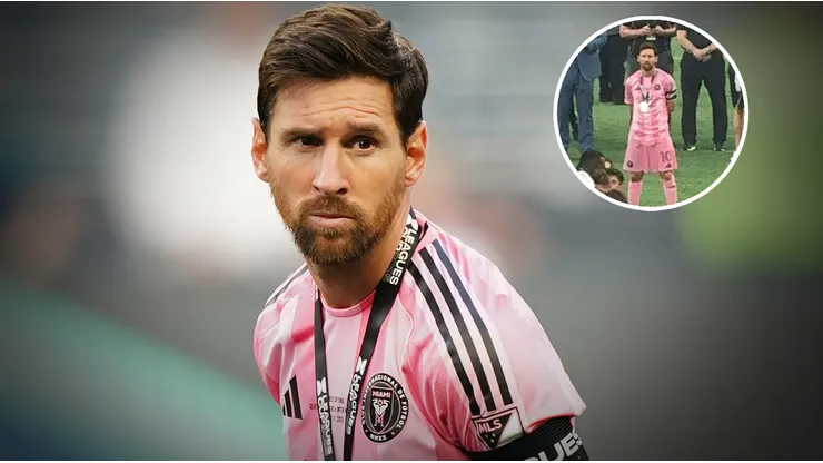 Messi, subcampeón de la Leagues Cup con Inter Miami.