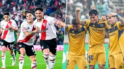 River y Boca, líderes de la tabla anual.
