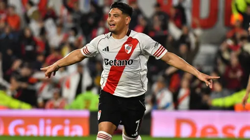 Maxi Salas, delantero de River.