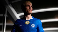 Garnacho ya posó con la camiseta del Chelsea y espera hacer pronto su debut oficial.