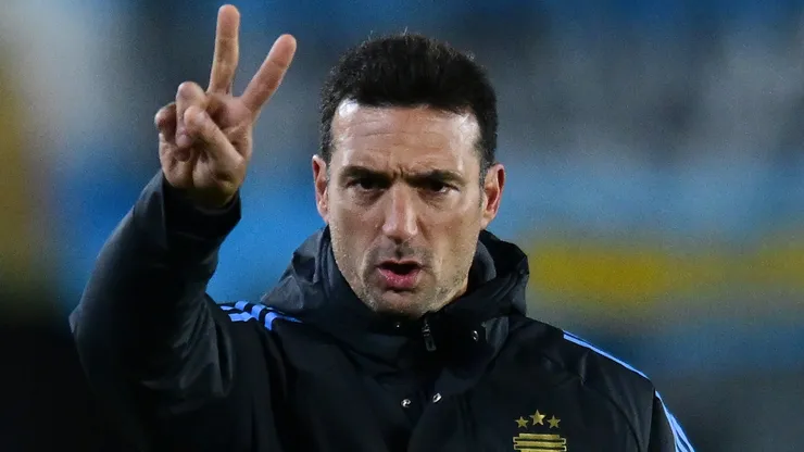 Lionel Scaloni, director técnico de la Selección Argentina.