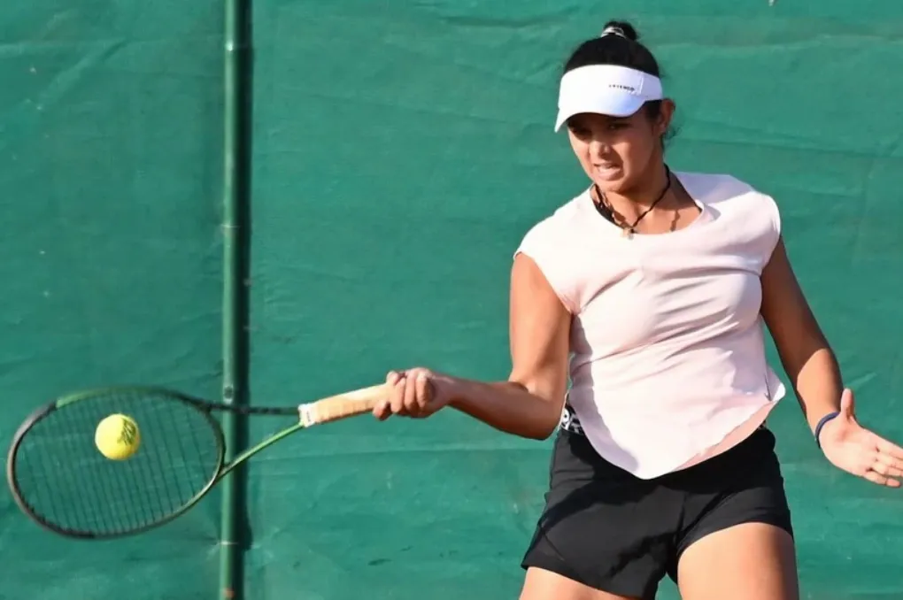 Radhika Yadav compitió a nivel ITF.