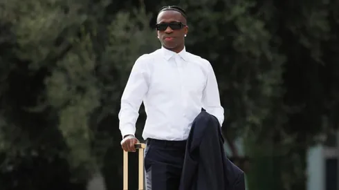 Vinicius Júnior en modo dirigente.