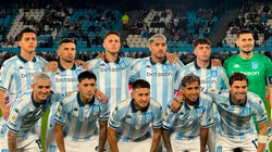 La formación de Racing en la derrota frente a Unión por el Torneo Clausura.