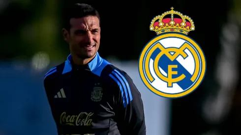 Lionel Scaloni incluyó a José Alberto Castelau, juvenil del Real Madrid, al entrenamiento de los arqueros en Ezeiza.