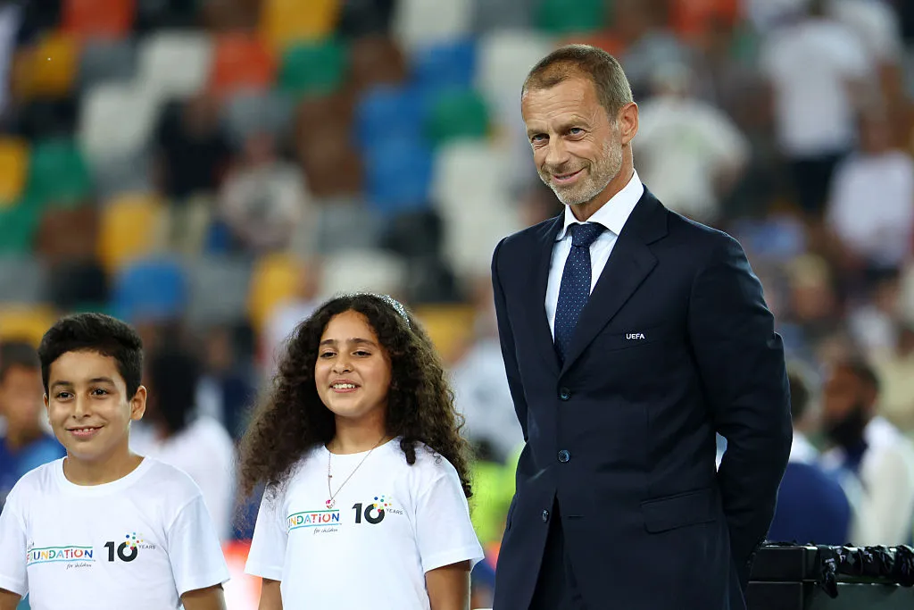 Aleksander Ceferin dio su postura sobre la situación deportiva de Israel. (Getty)