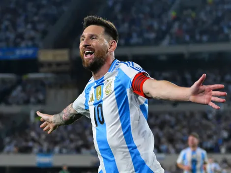 Por primera vez en su carrera, Messi lideró la tabla de goleadores de las Eliminatorias