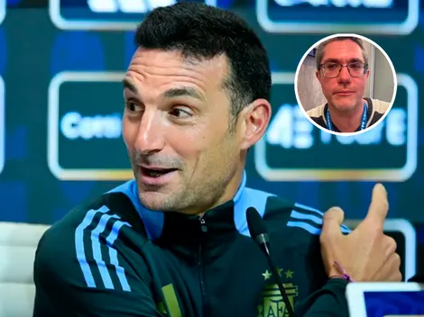 Emocionó a Scaloni con su llanto y vivió un momento viral en la conferencia previa a Argentina – Venezuela: "Tenía que decírselo"