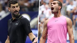 Carlos Alcaraz y Novak Djokovic se enfrentarán en una de las semifinales del US Open 2025