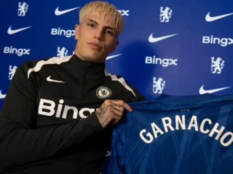 En su presentación en Chelsea, Garnacho reveló su cercanía con un jugador de la Selección Argentina: "Es mi amigo"