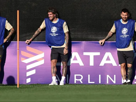 La reacción de Di María y De Paul al último partido oficial de Messi en Argentina