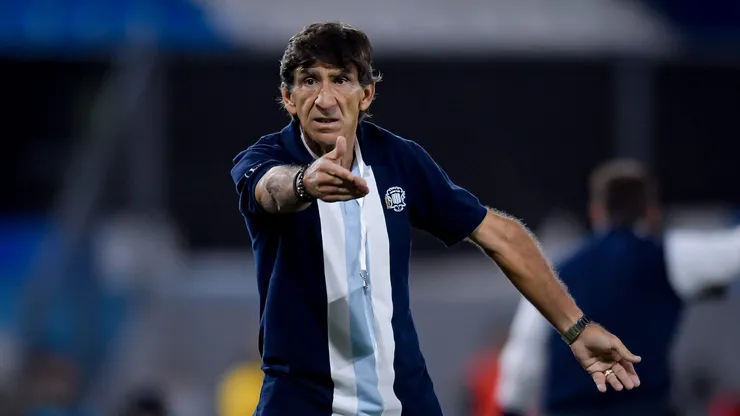 Gustavo Costas, el DT de Racing.