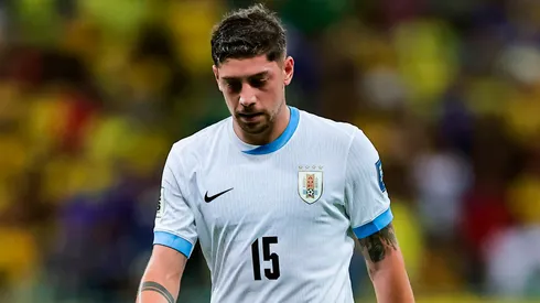 El jugador del Real Madrid lidera al seleccionado charrúa desde mitad de cancha.