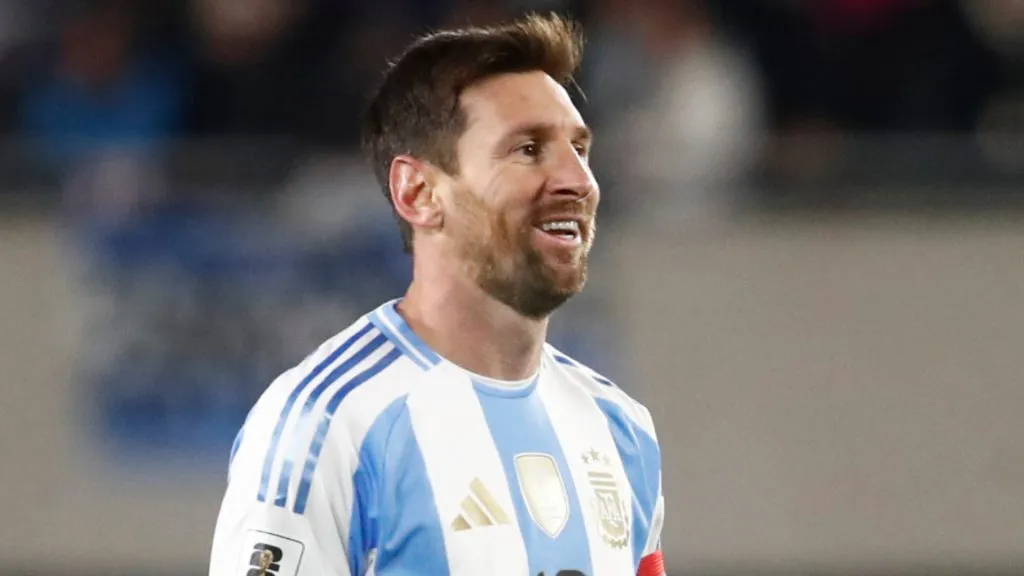 Lionel Messi en su último partido de Eliminatorias con la Selección Argentina. (Getty Images)