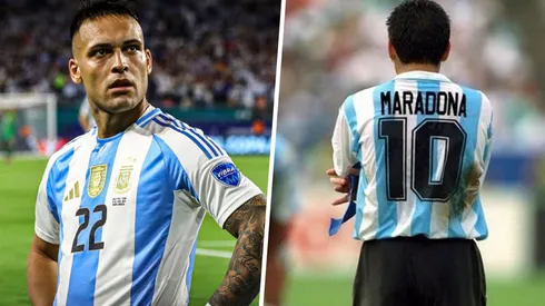 Lautaro Martínez superó a Maradona