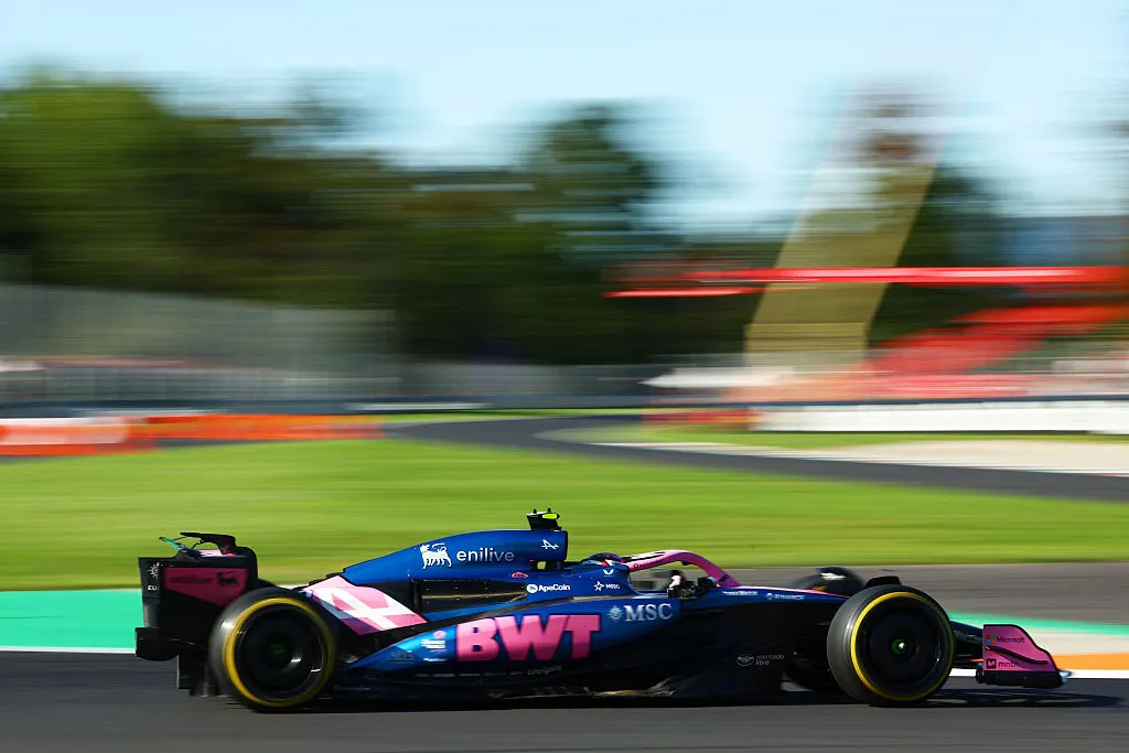 Franco Colapinto probó con el Alpine en Monza. (Getty)