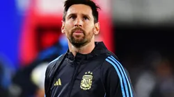 Lionel Messi, delantero de la Selección Argentina.