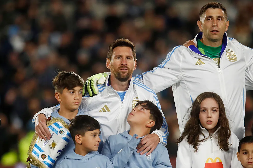 Messi quedará como el hombre récord en las Eliminatorias Sudamericanas. (Getty)